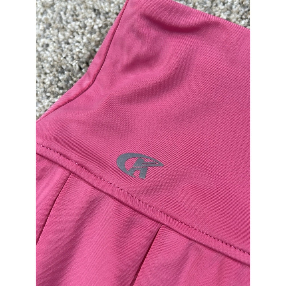 Women Medium Skirt Pickleball Golf Tennis Moisture Wicking Fast Dry Pink - Picture 2 of 7